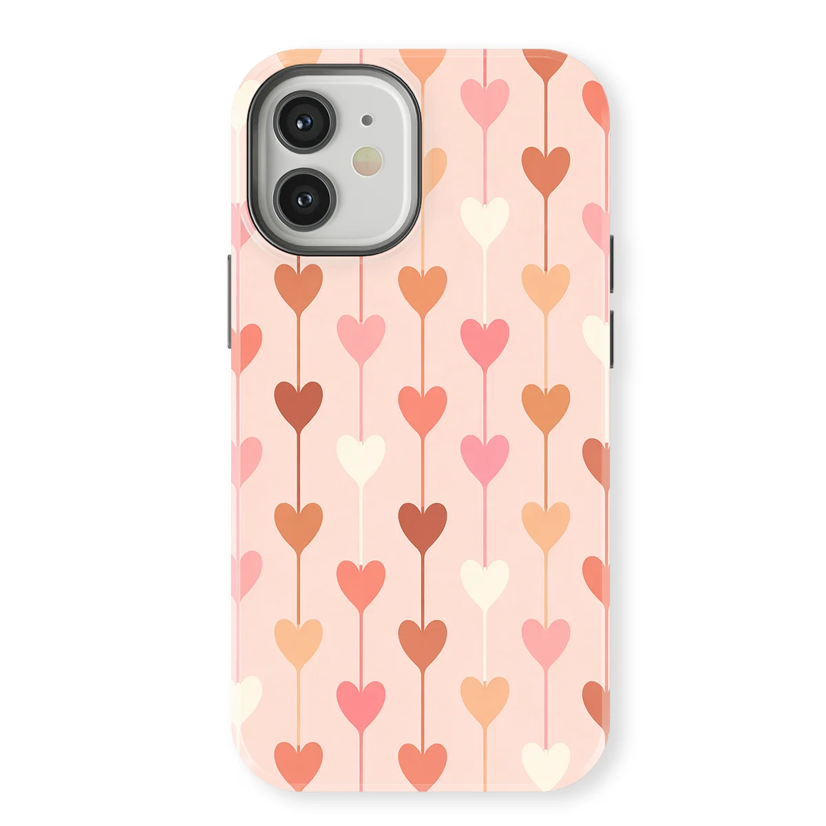 Little Love - Falling Hearts - Pink for iPhone 12