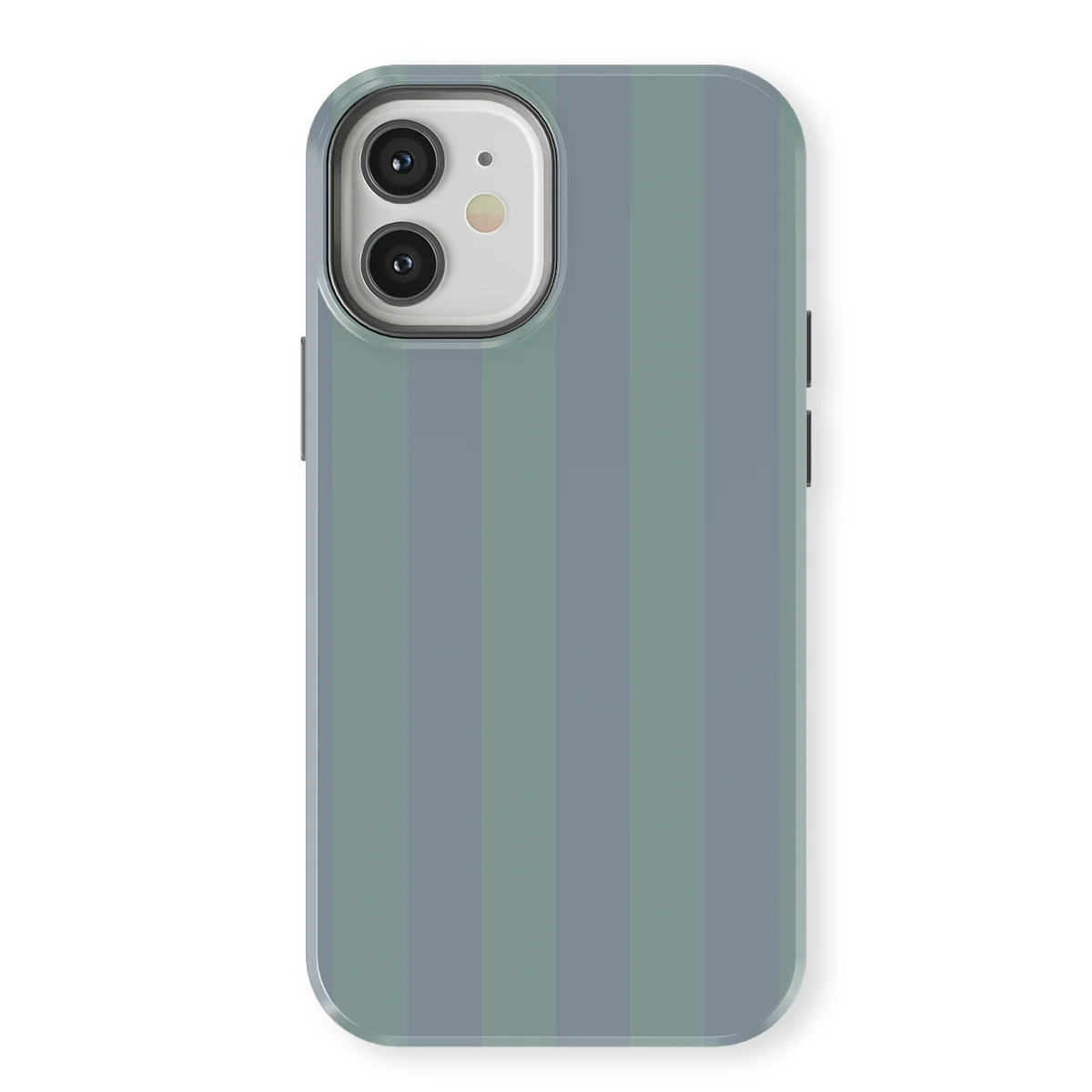 Stripes - Blue Mojito - Blue/Green/Multicolor case for iPhone 12 - Image 1