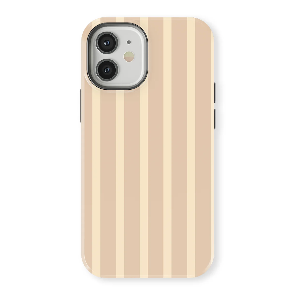 Stripes - Milk Blush - Pink/Beige for iPhone 12