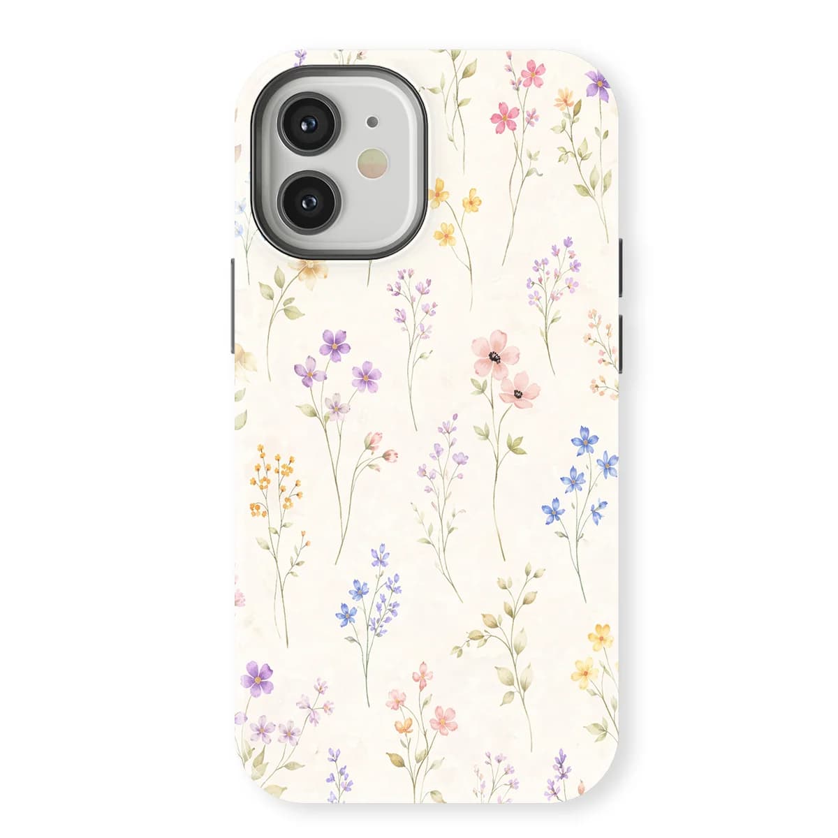Watercolor Flowers - Wildflower Whisper - Multicolor for iPhone 12
