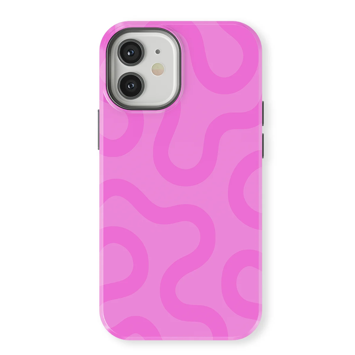 Motion Flow - Bubble Waves - Pink for iPhone 12 Mini