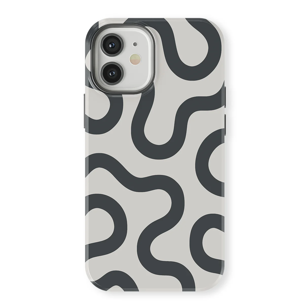 Motion Flow - Graphite Glide - White/Grey for iPhone 12 Mini