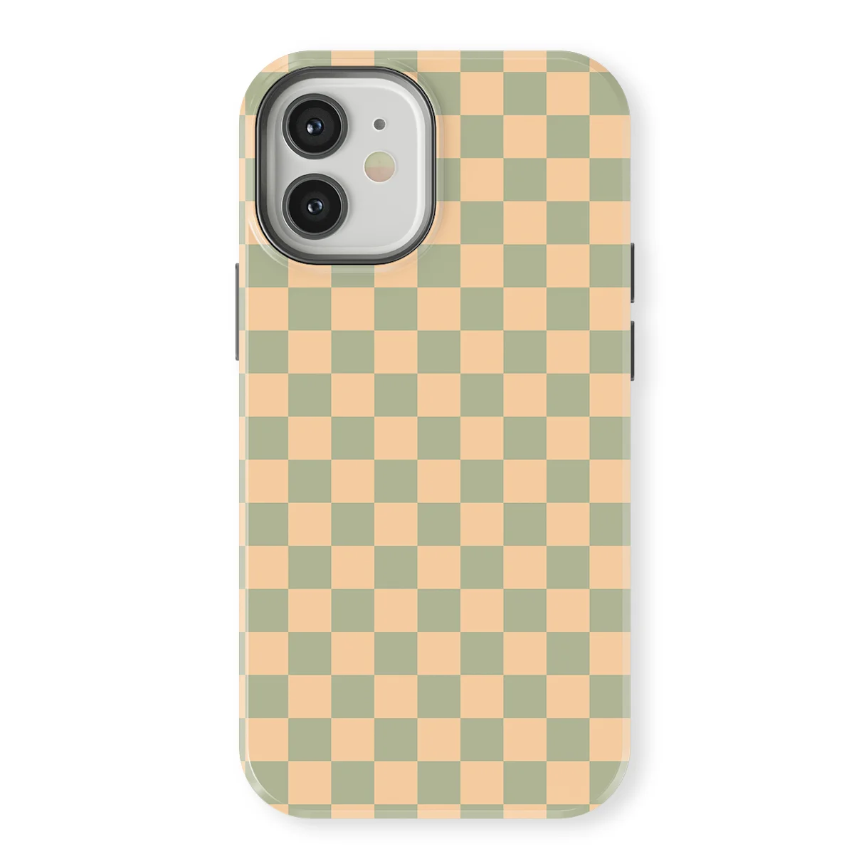 Tiny Squares - Calm Tiles - Pink/Green/Multicolor for iPhone 12 Mini