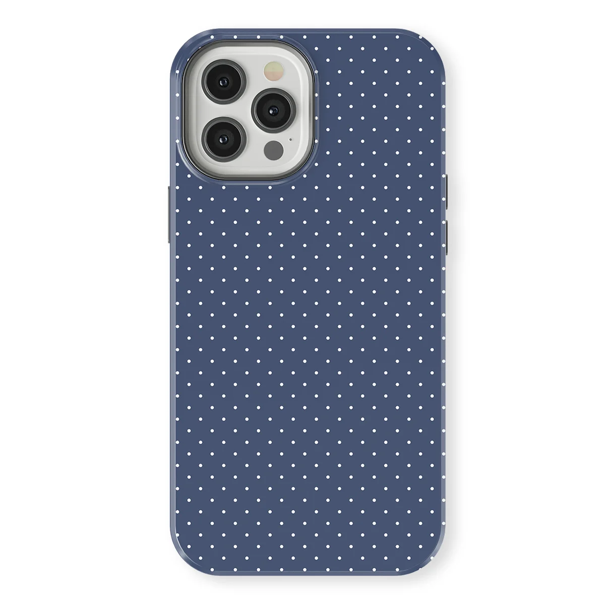 Micro Polka - Indigo Spark - Blue case for iPhone 12 Pro - Image 1