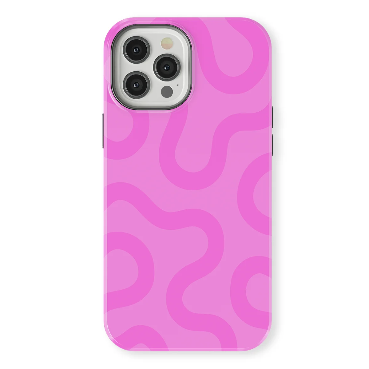 Motion Flow - Bubble Waves - Pink case for iPhone 12 Pro Max - Image 1