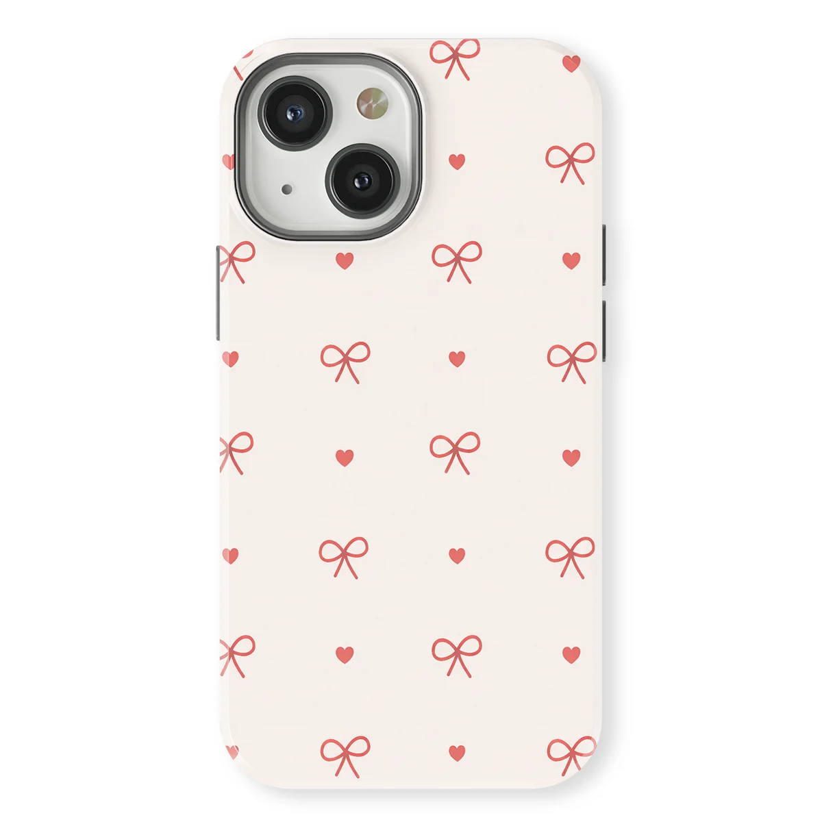 Little Love - Sweet Bows - White/Red/Multicolor case for iPhone 13 - Image 1