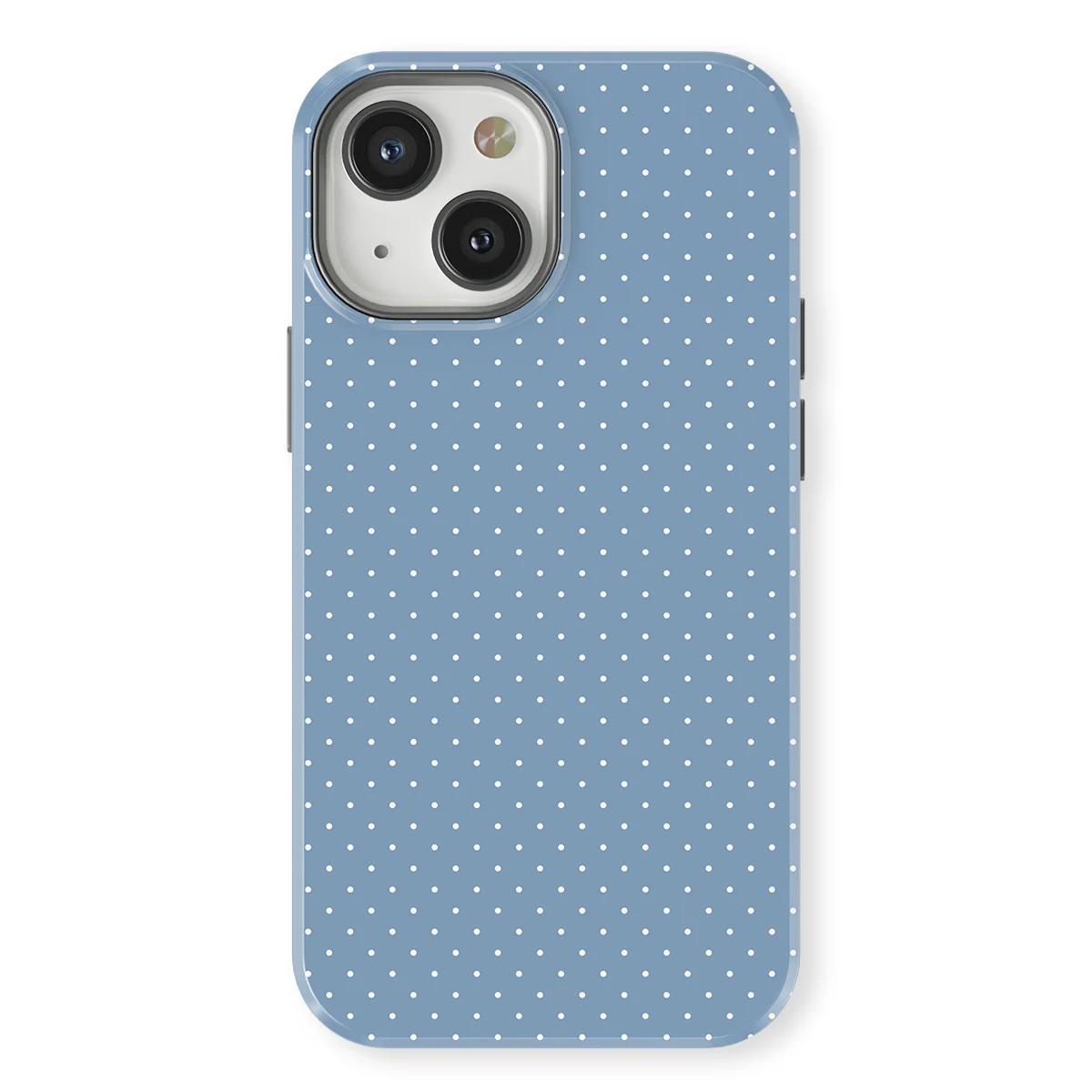 Micro Polka - Sky Spark - Blue case for iPhone 13 - Image 1
