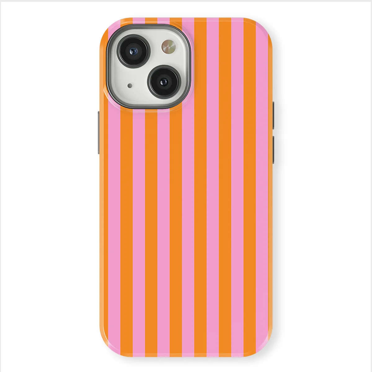 Stripes - Bubble Beam - Pink/Orange/Multicolor for iPhone 13 Mini