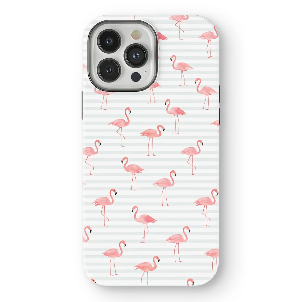 Happy Stripes - Flamingo Flush - Pink/Turqoise/Multicolor for iPhone 13 Pro