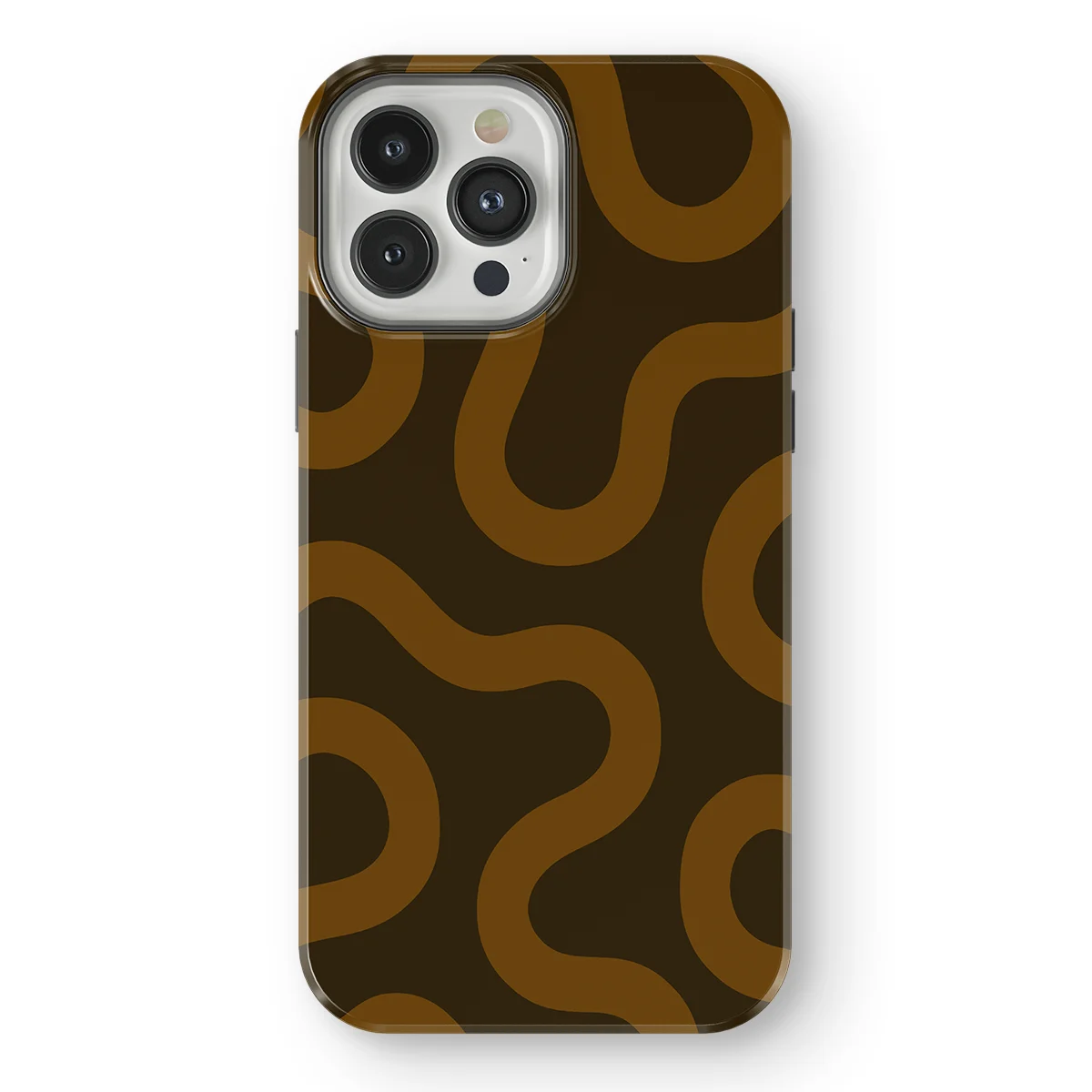 Motion Flow - Fluid Roots - Brown/Orange for iPhone 13 Pro