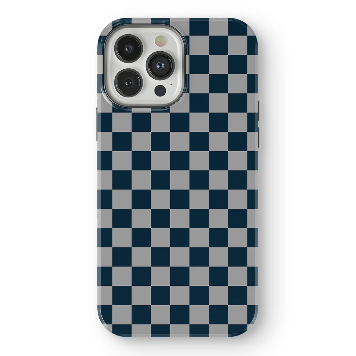 Tiny Squares - Urban Grid - Blue/Grey/Multicolor for iPhone 13 Pro