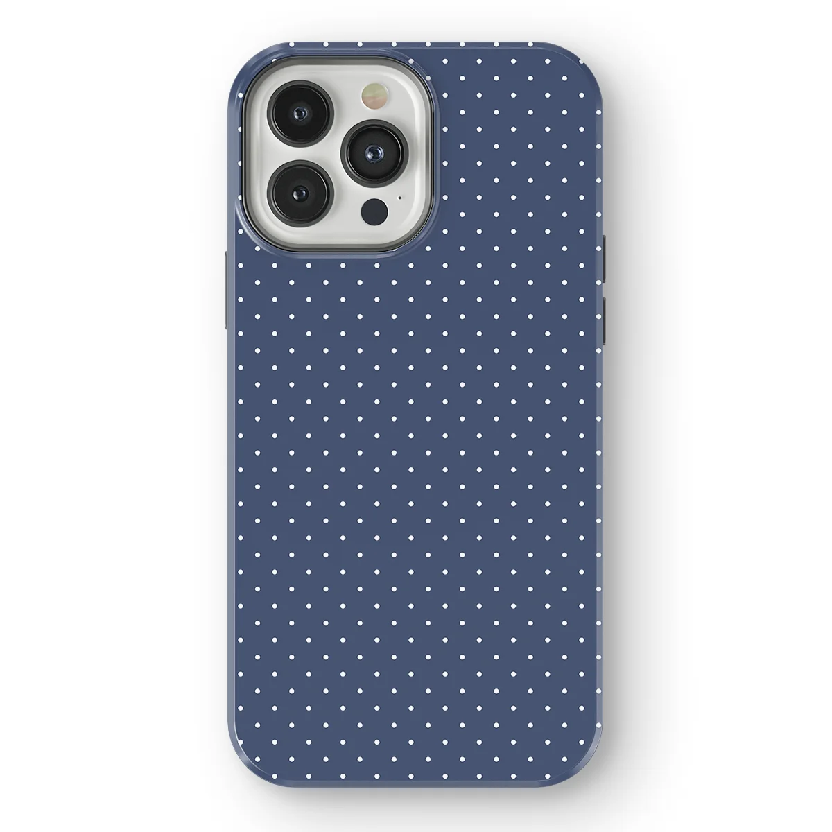 Micro Polka - Indigo Spark - Blue case for iPhone 13 Pro Max - Image 1
