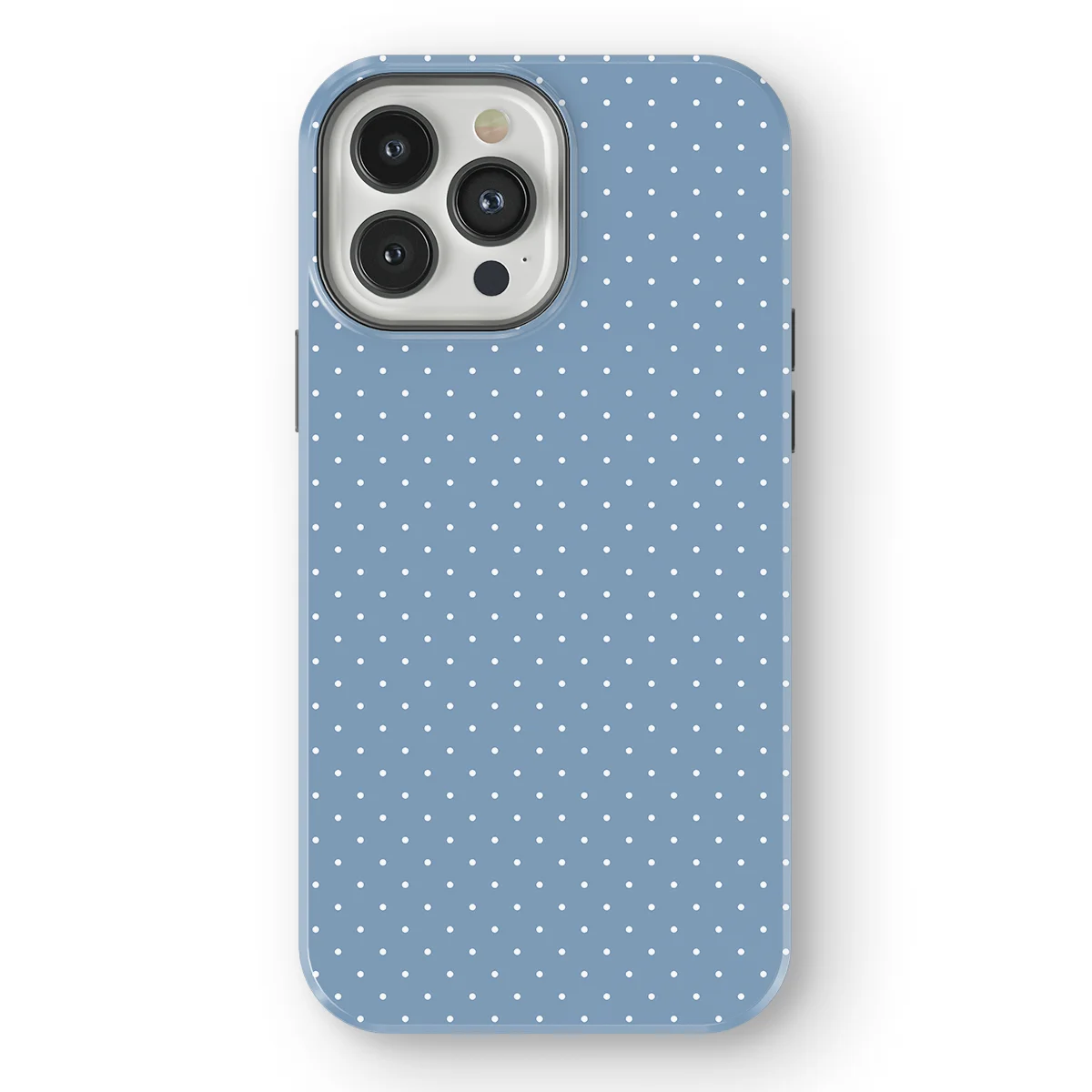 Micro Polka - Sky Spark - Blue case for iPhone 13 Pro Max - Image 1