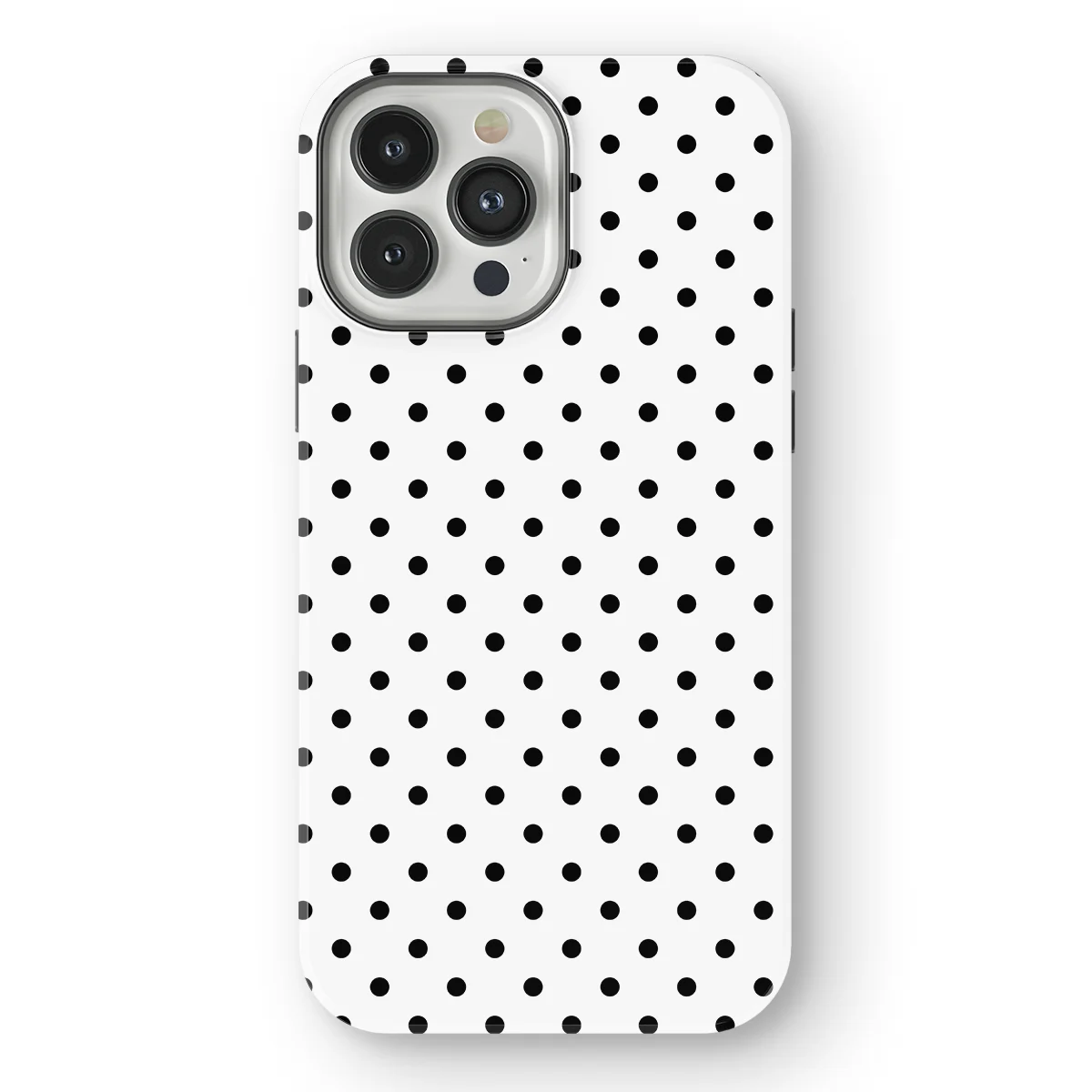 Polka Dots - Mono Dots - White/Black case for iPhone 13 Pro Max - Image 1
