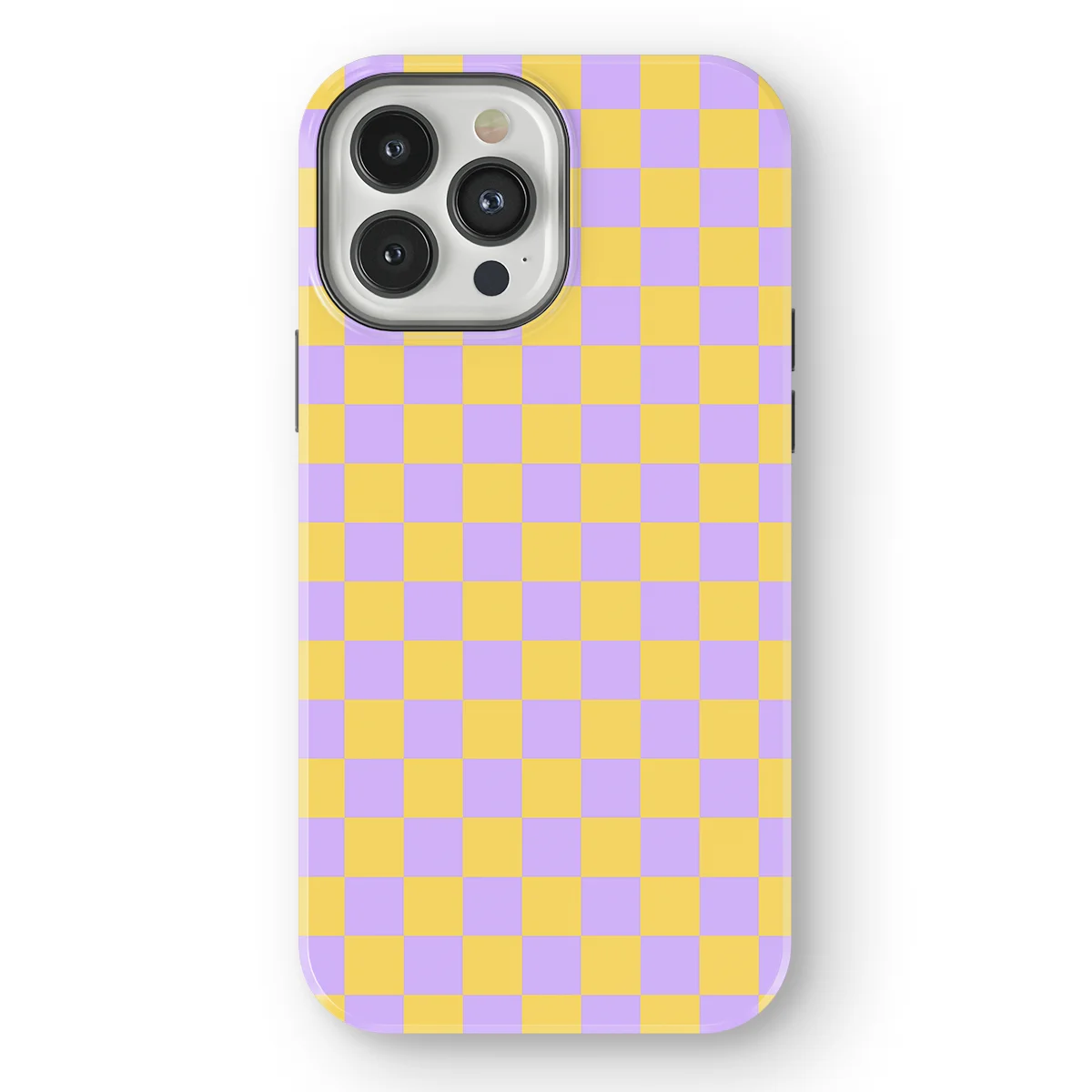 Tiny Squares - Lilac Lemonade - Yellow/Purple/Multicolor for iPhone 13 Pro Max