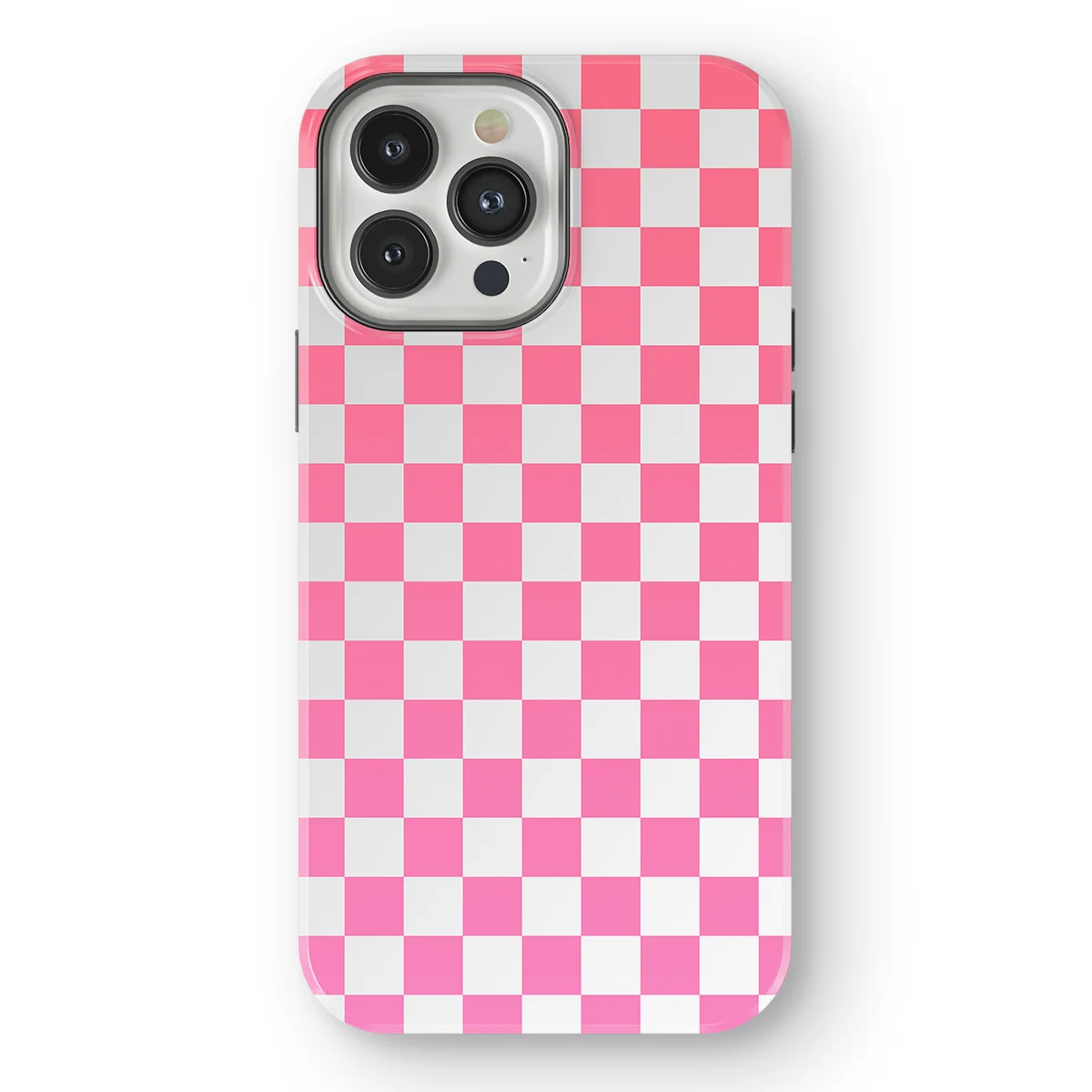 Tiny Squares - Pink Pop Grid - Pink/White/Multicolor for iPhone 13 Pro Max