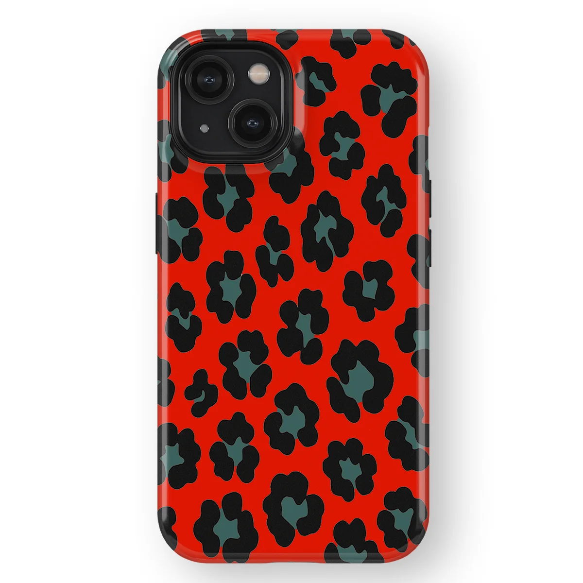Animals - Jungle Blaze - Red/Blue for iPhone 14
