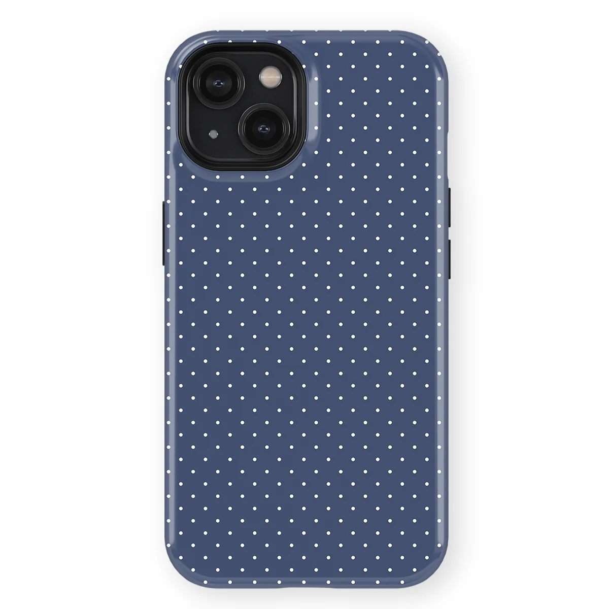 Micro Polka - Indigo Spark - Blue case for iPhone 14 - Image 1