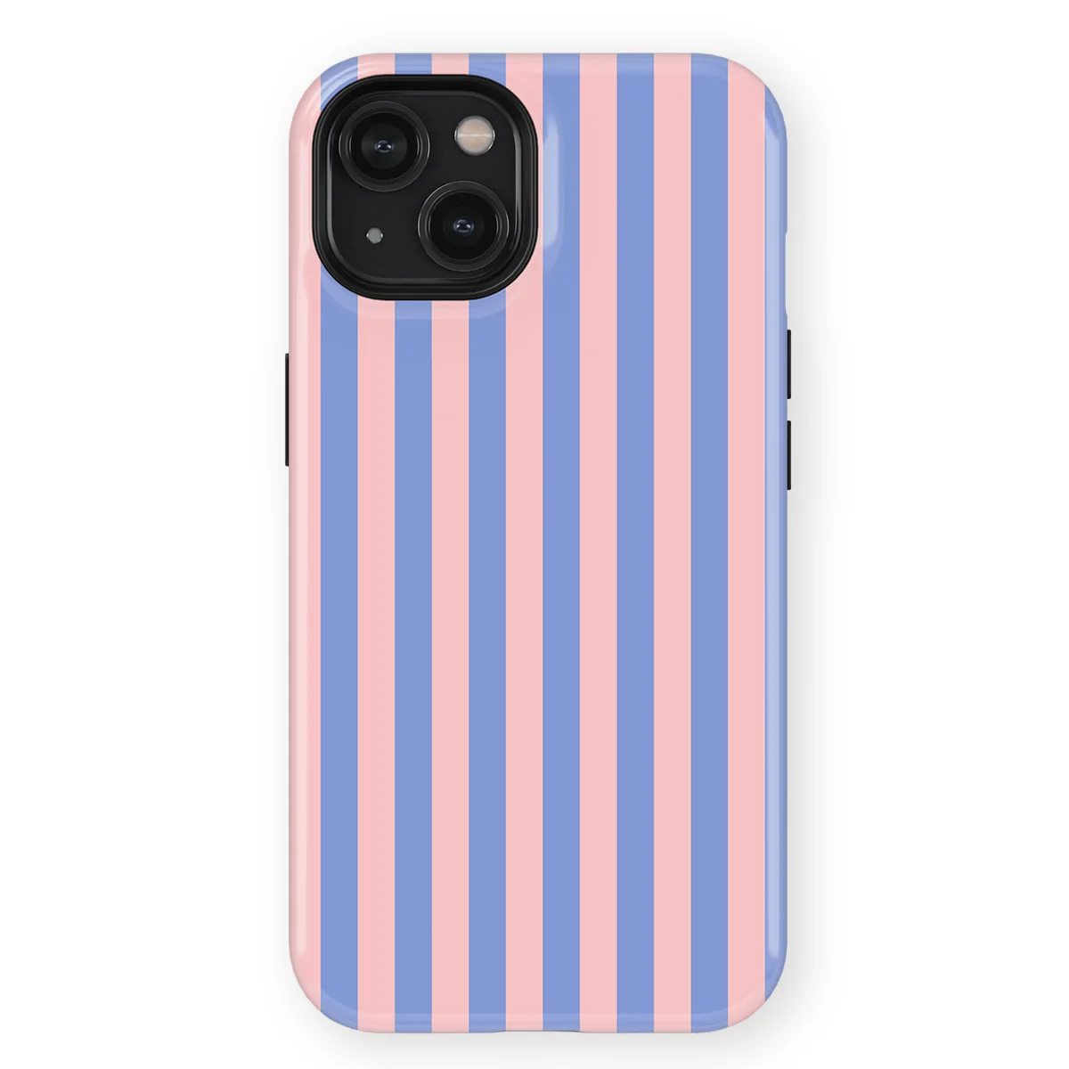 Stripes - Milkshake - Blue/Pink/Multicolor case for iPhone 14 - Image 1