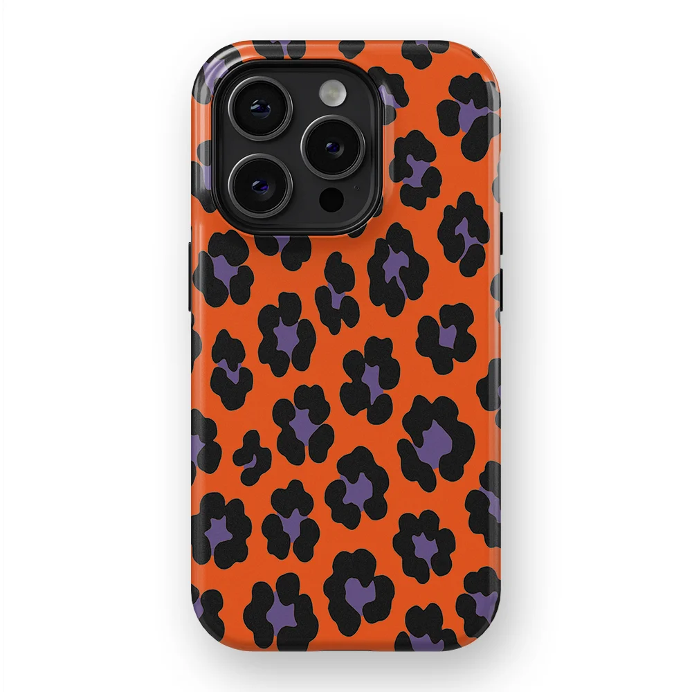 Animals - Bold Bite - Purple/Orange case for iPhone 14 Pro Max - Image 1