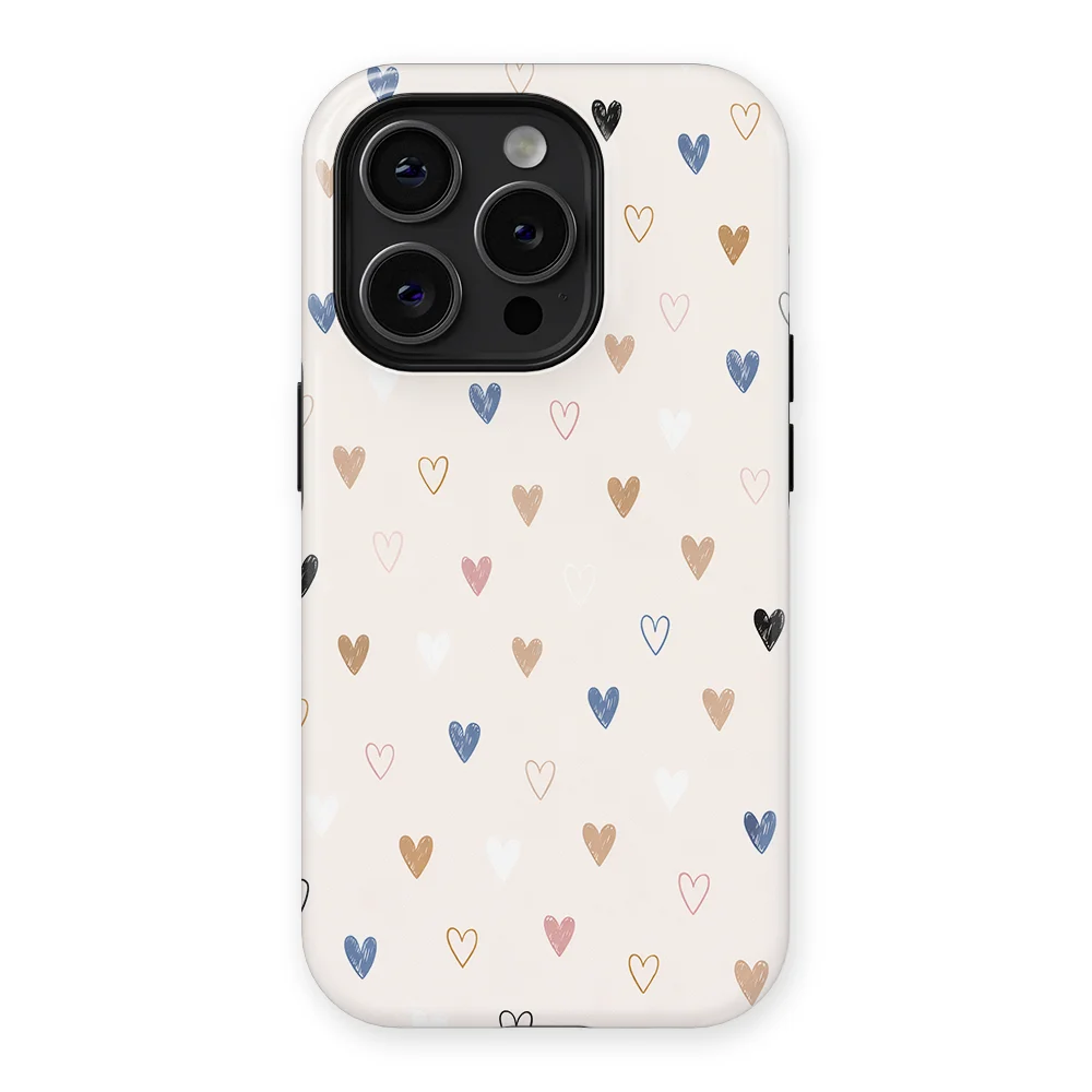 Little Love - Heart Harmony - White/Multicolor case for iPhone 14 Pro Max - Image 1