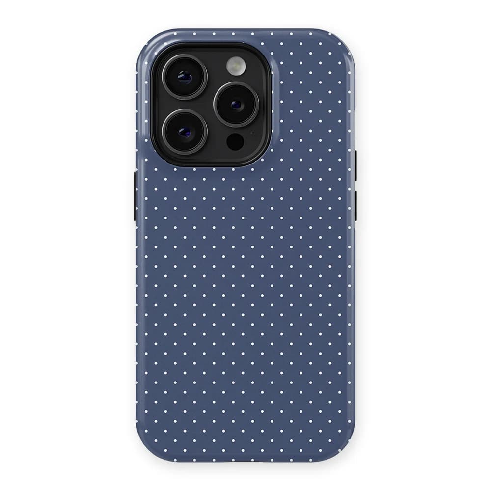 Micro Polka - Indigo Spark - Blue for iPhone 14 Pro Max