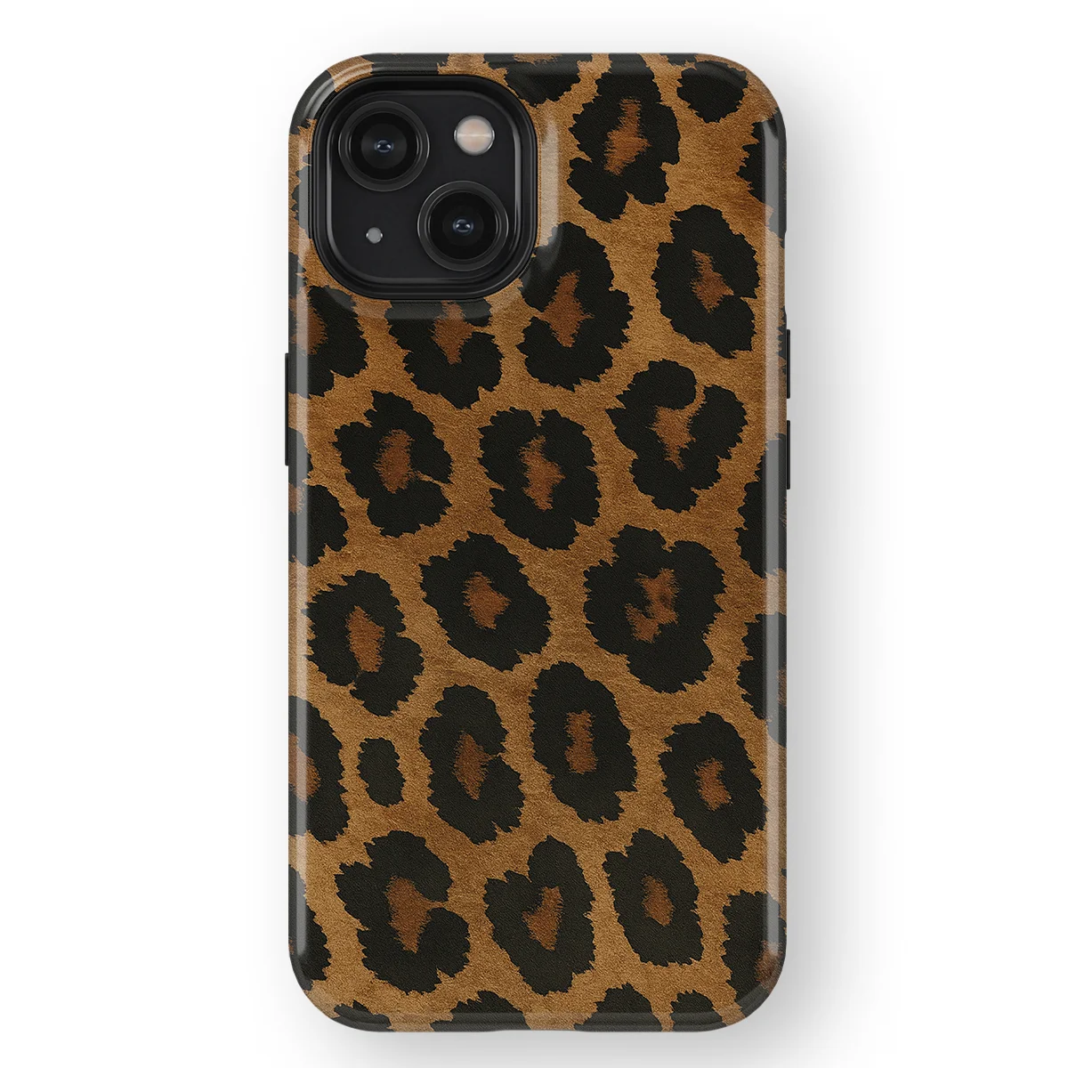 Animals - Leopard Dark - Multicolor case for iPhone 15 Plus - Image 1