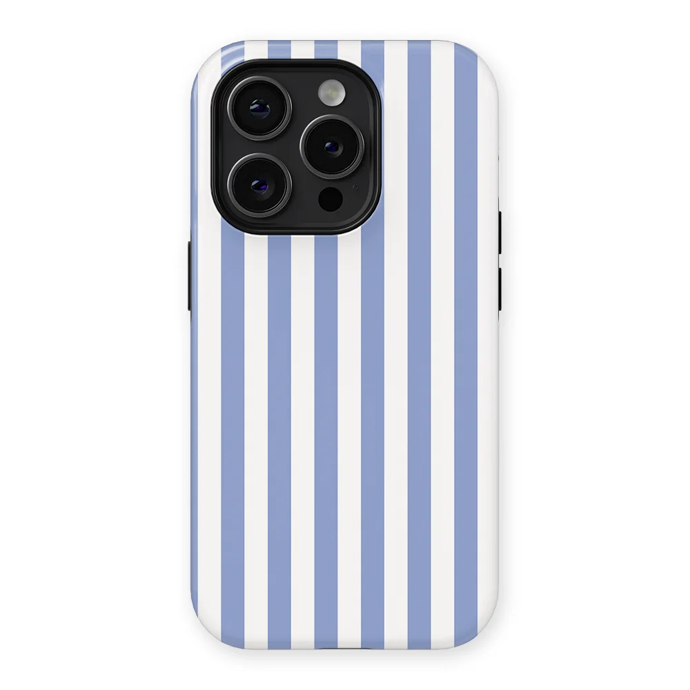 Stripes - Ocean Lane - White/Blue/Multicolor for iPhone 15 Pro Max