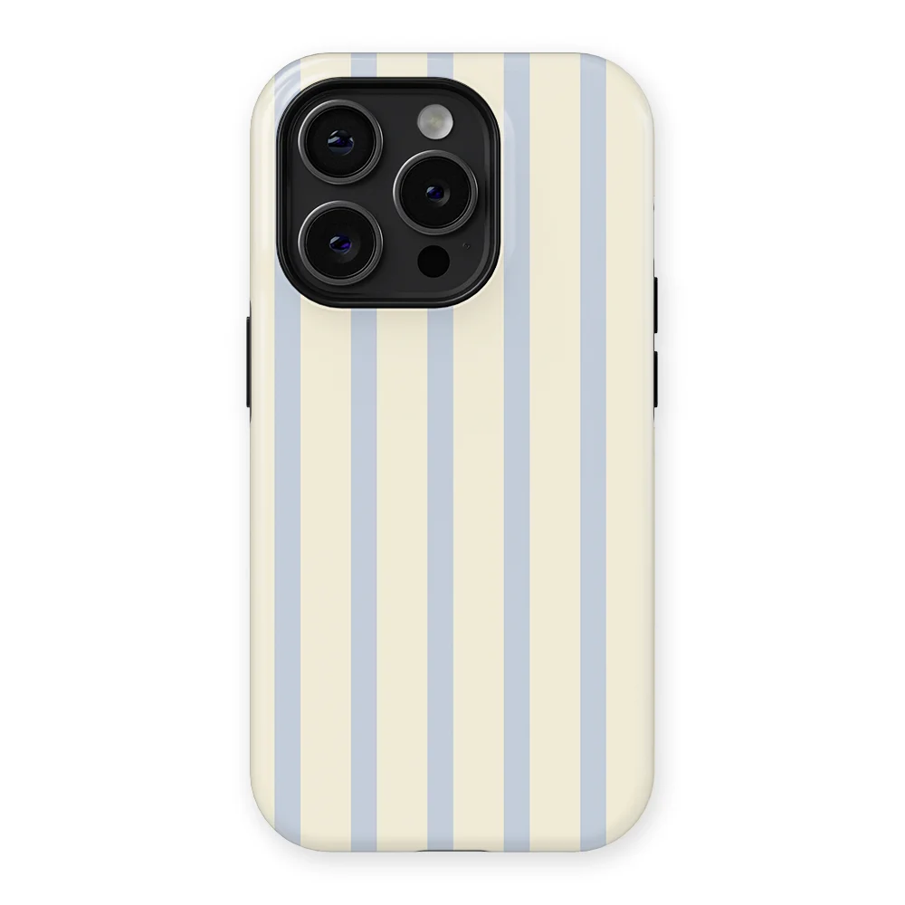 Stripes - Sunday Shore - Beige/Blue/Multicolor for iPhone 15 Pro Max