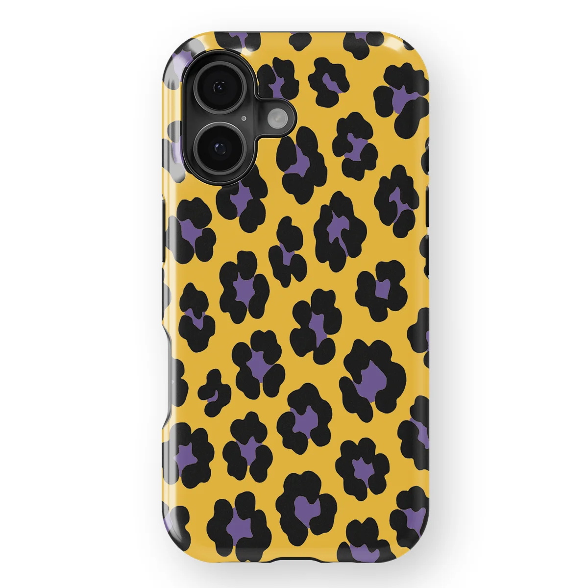 Animals - Wild Electric - Purple/Yellow case for iPhone 16 - Image 1