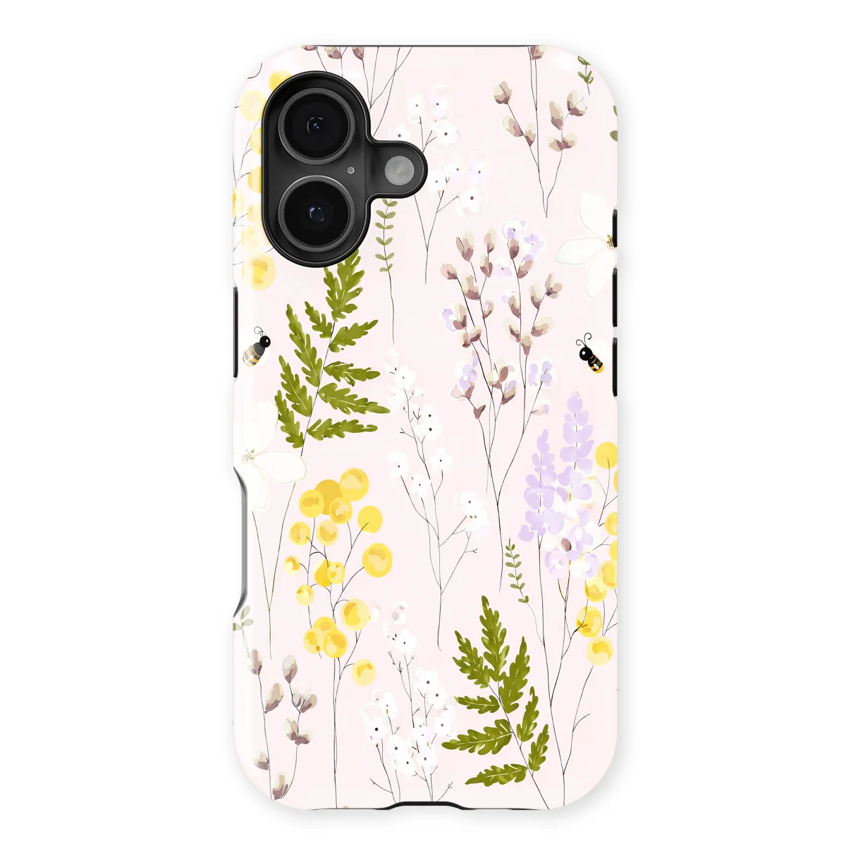 Watercolor Flowers - Spring Garden - Multicolor case for iPhone 16 - Image 1