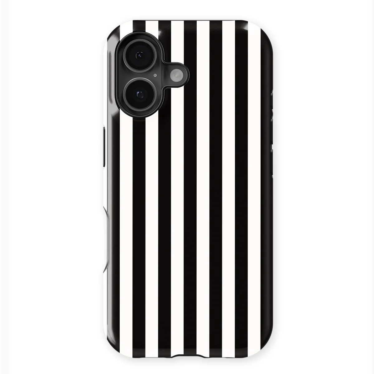 Stripes - Piano Lane - Black/White/Multicolor case for iPhone 16 Plus - Image 1