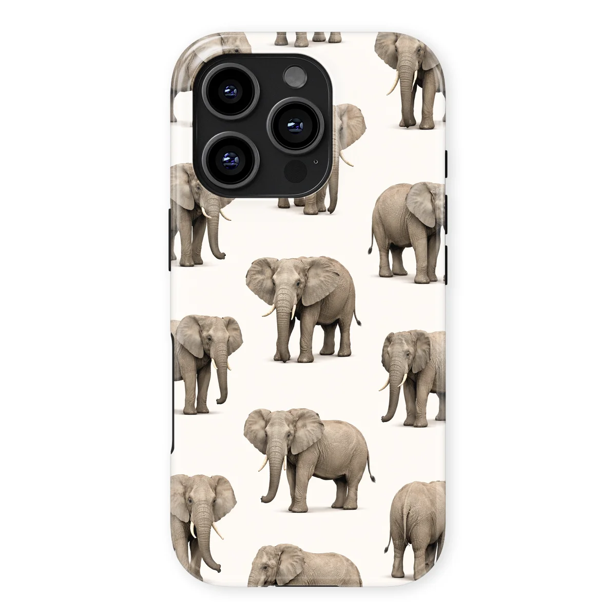 Safari - Olifant - White/Grey case for iPhone 16 Pro - Image 1