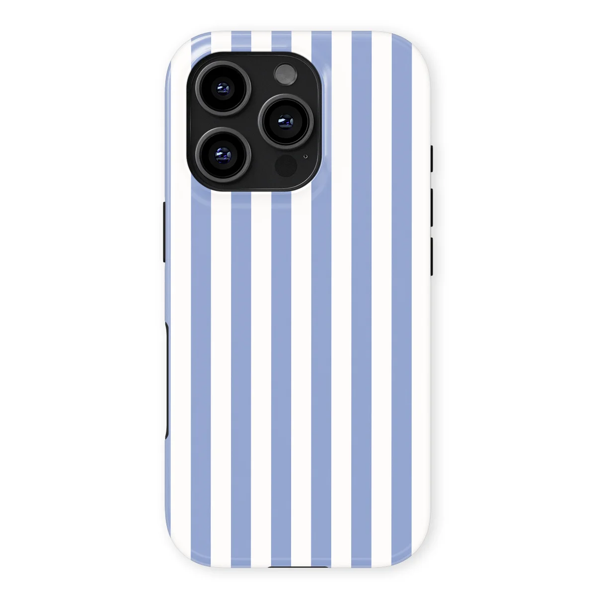 Stripes - Ocean Lane - White/Blue/Multicolor case for iPhone 16 Pro - Image 1