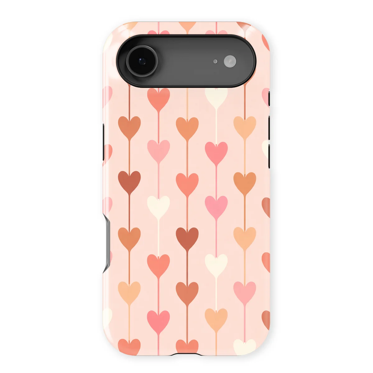Little Love - Falling Hearts - Pink case for iPhone 17 Air - Image 1