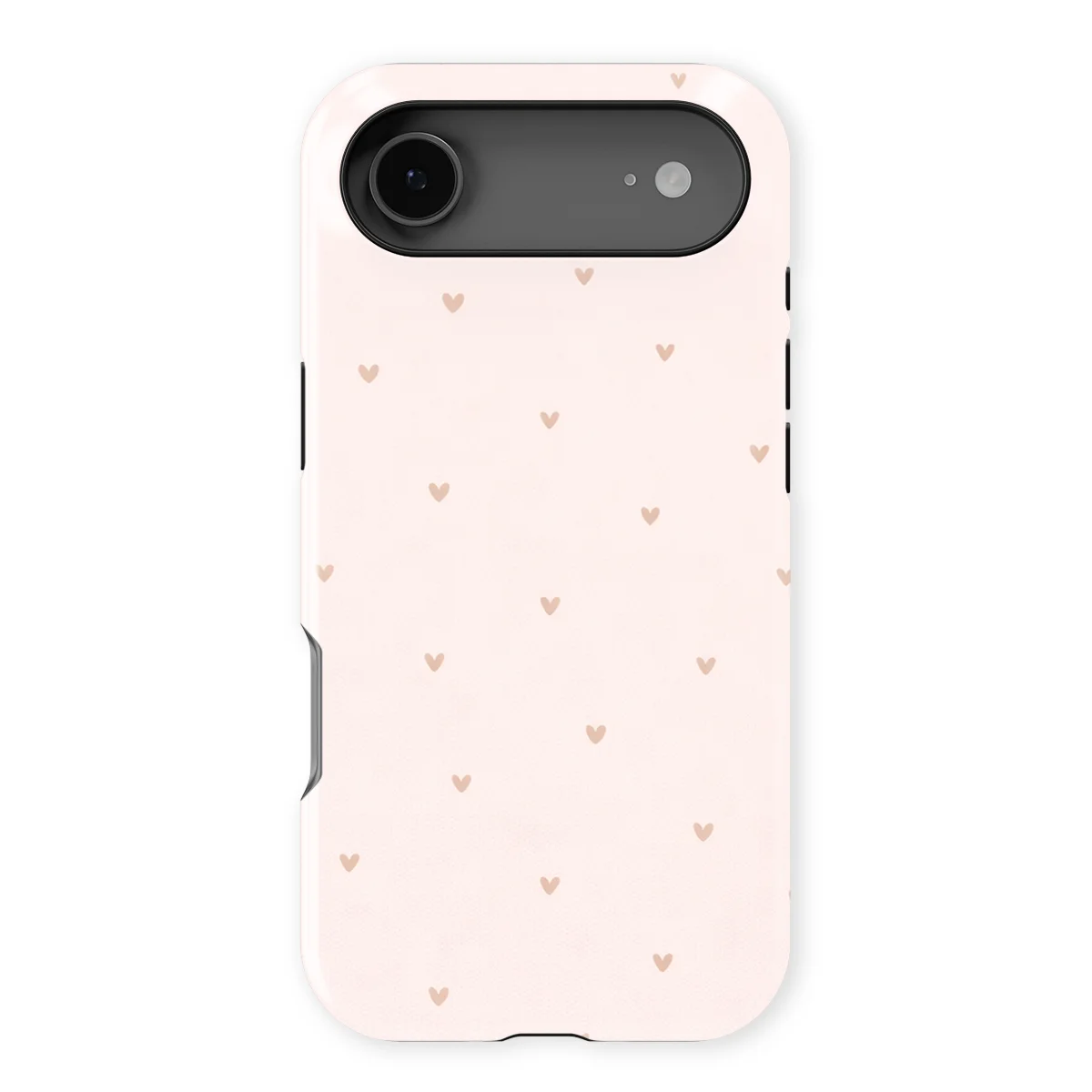 Little Love - Sanded Hearts - Pink case for iPhone 17 Air - Image 1
