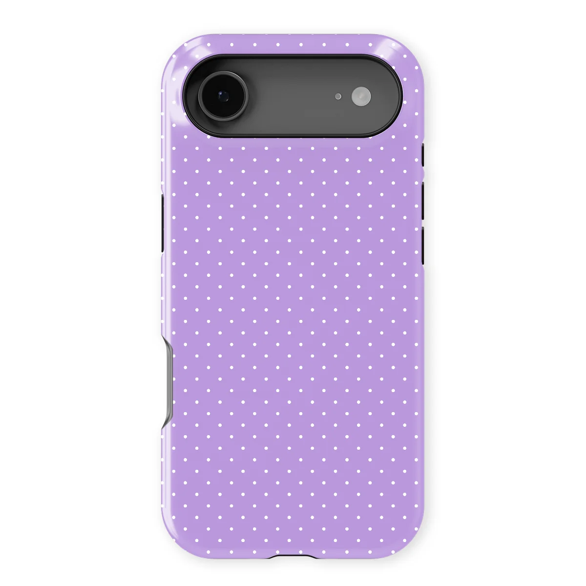Micro Polka - Mauve Dots - Purple case for iPhone 17 Air - Image 1