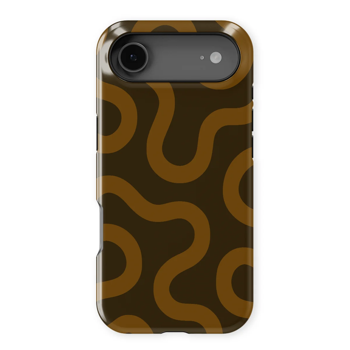 Motion Flow - Fluid Roots - Brown/Orange case for iPhone 17 Air - Image 1