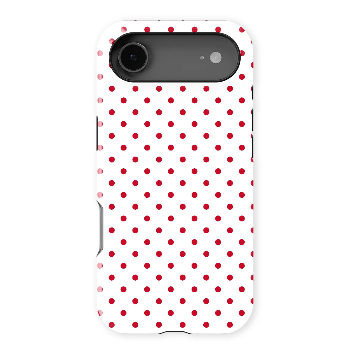 Polka Dots - Cherry Dots - White/Red case for iPhone 17 Air - Image 1