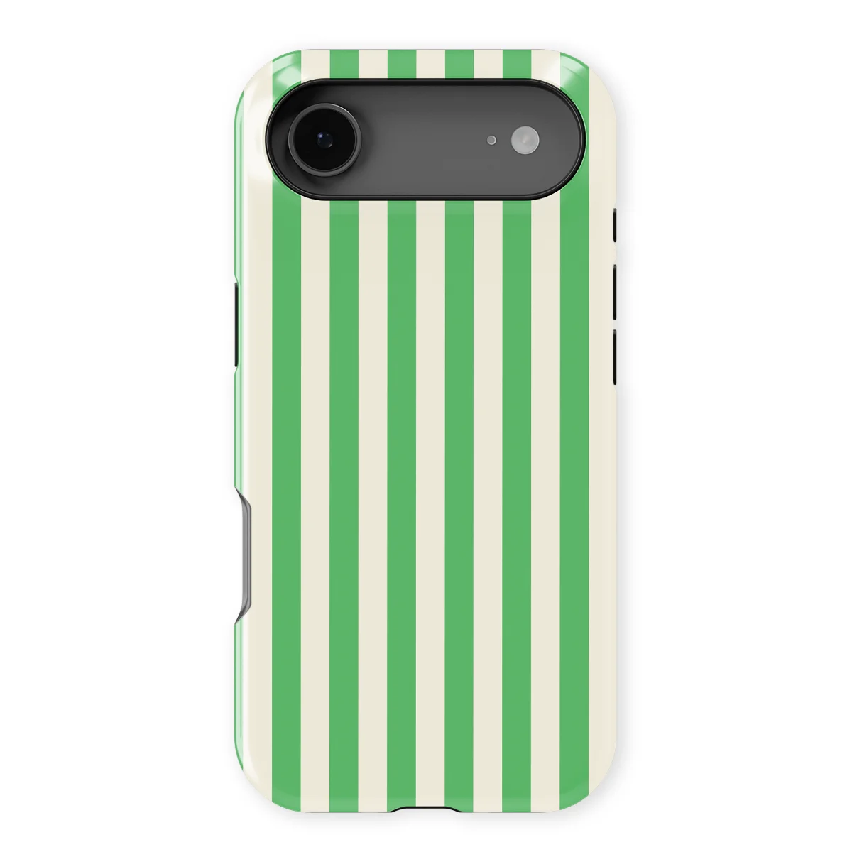 Stripes - Pistachio Cream - Beige/Green/Multicolor case for iPhone 17 Air - Image 1