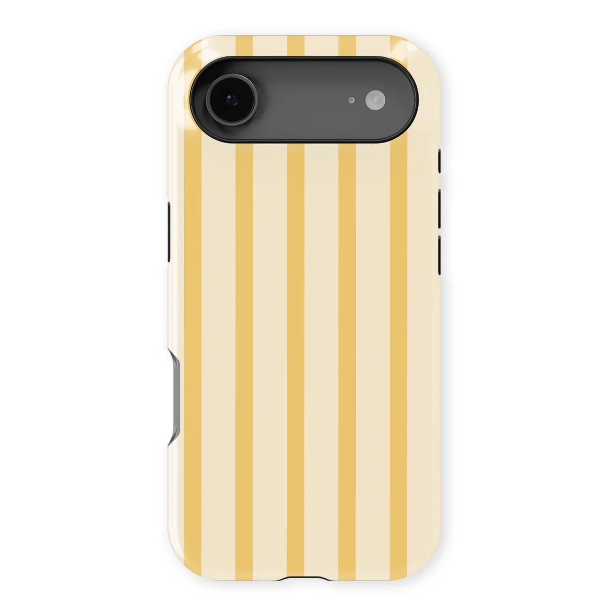 Stripes - Vanilla Drop - Beige/Yellow case for iPhone 17 Air - Image 1