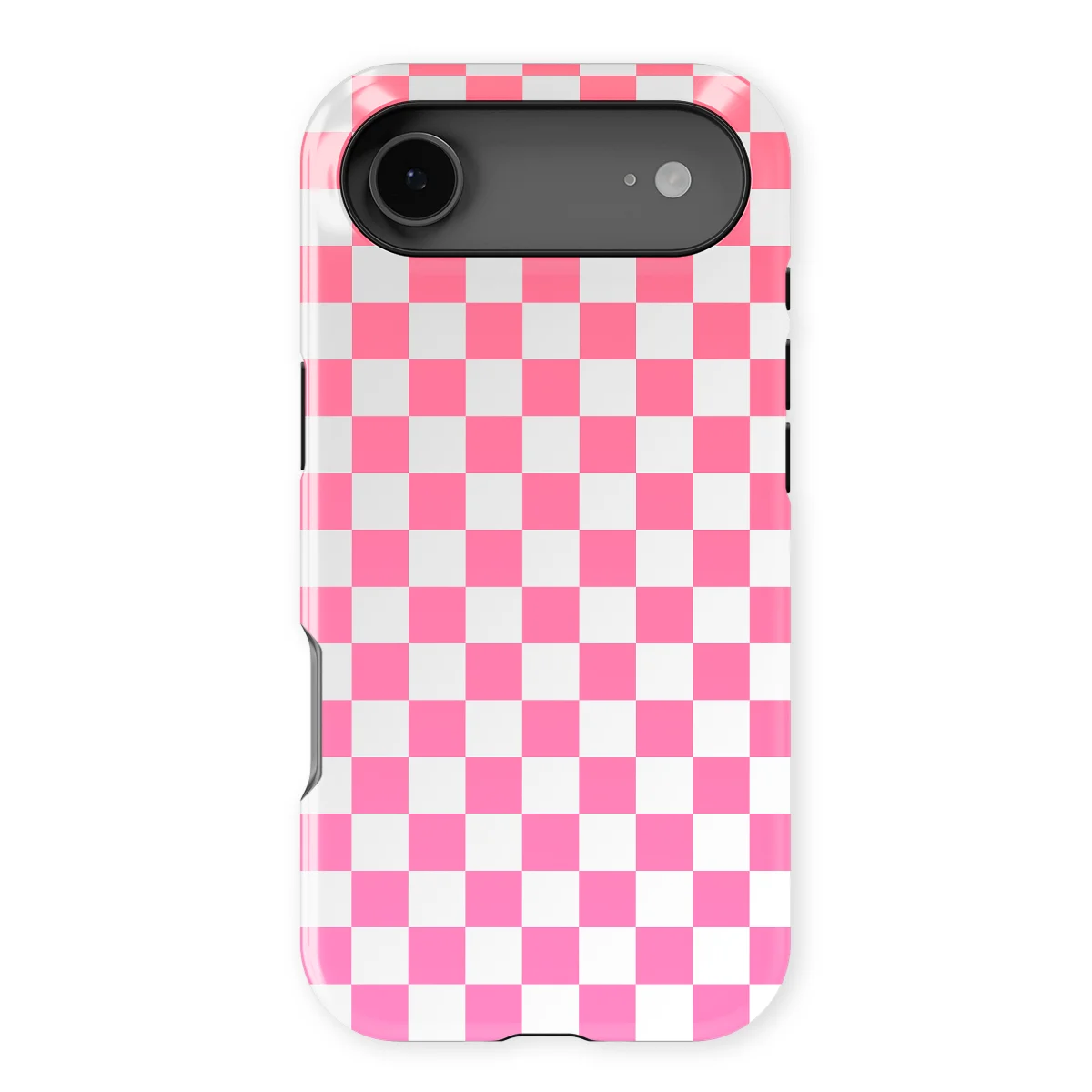 Tiny Squares - Pink Pop Grid - Pink/White/Multicolor case for iPhone 17 Air - Image 1