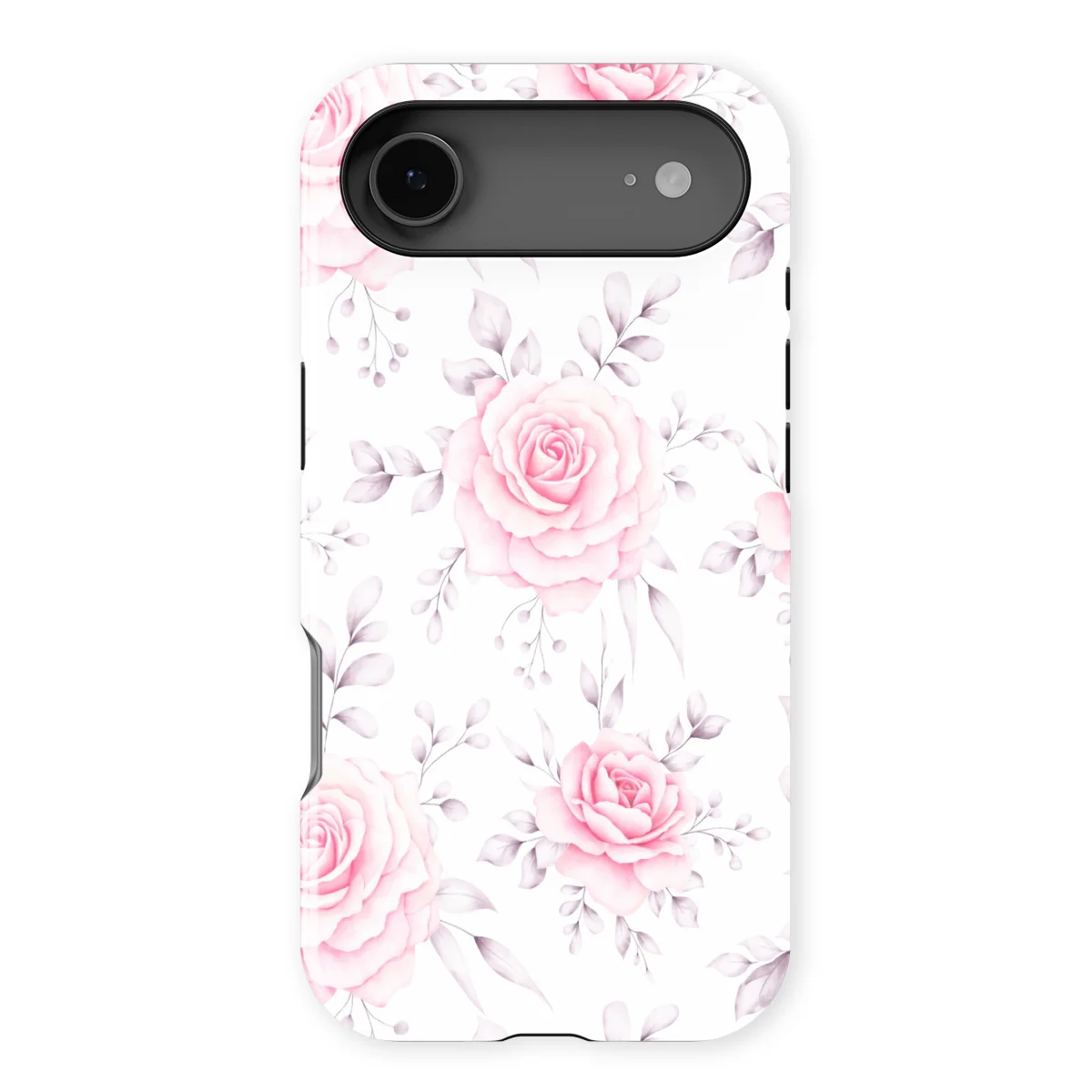 Watercolor Flowers - Rose Romance - Pink/Multicolor case for iPhone 17 Air - Image 1