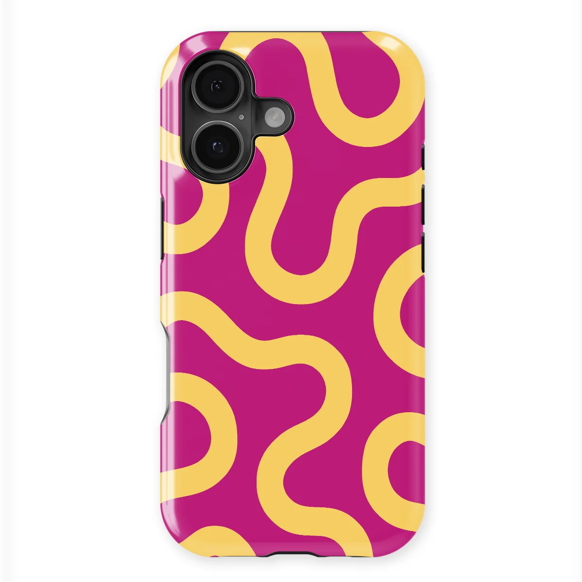 Motion Flow - Candy Current - Pink/Yellow case for iPhone 17 - Image 1