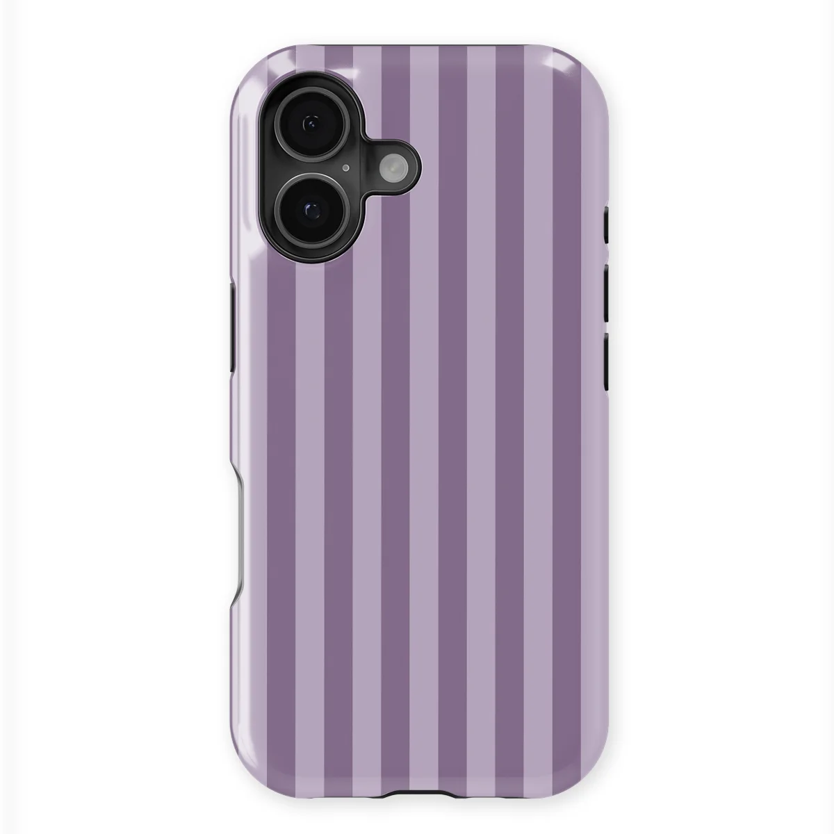 Stripes - Lavender Beam - Purple case for iPhone 17 - Image 1