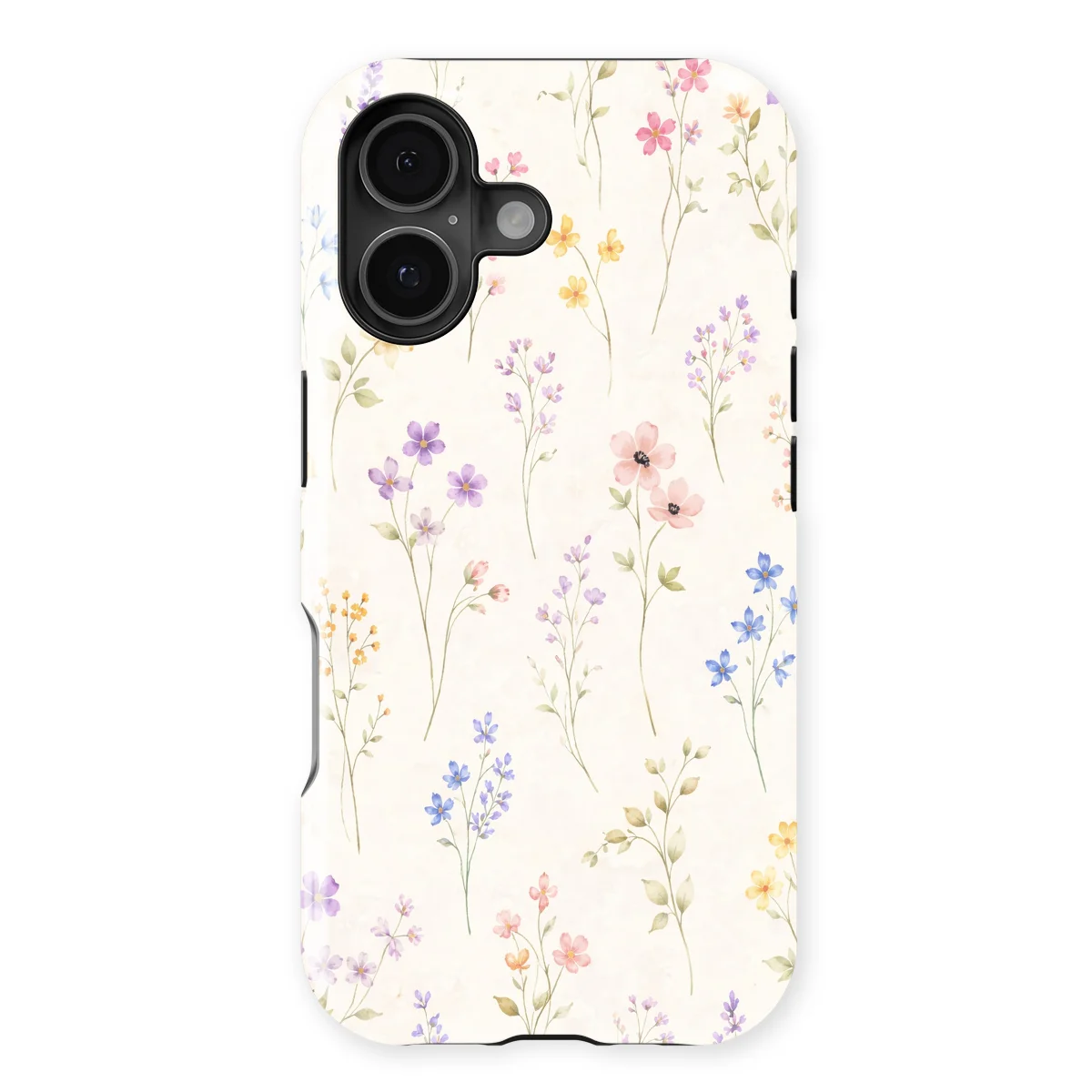 Watercolor Flowers - Wildflower Whisper - Multicolor case for iPhone 17 - Image 1
