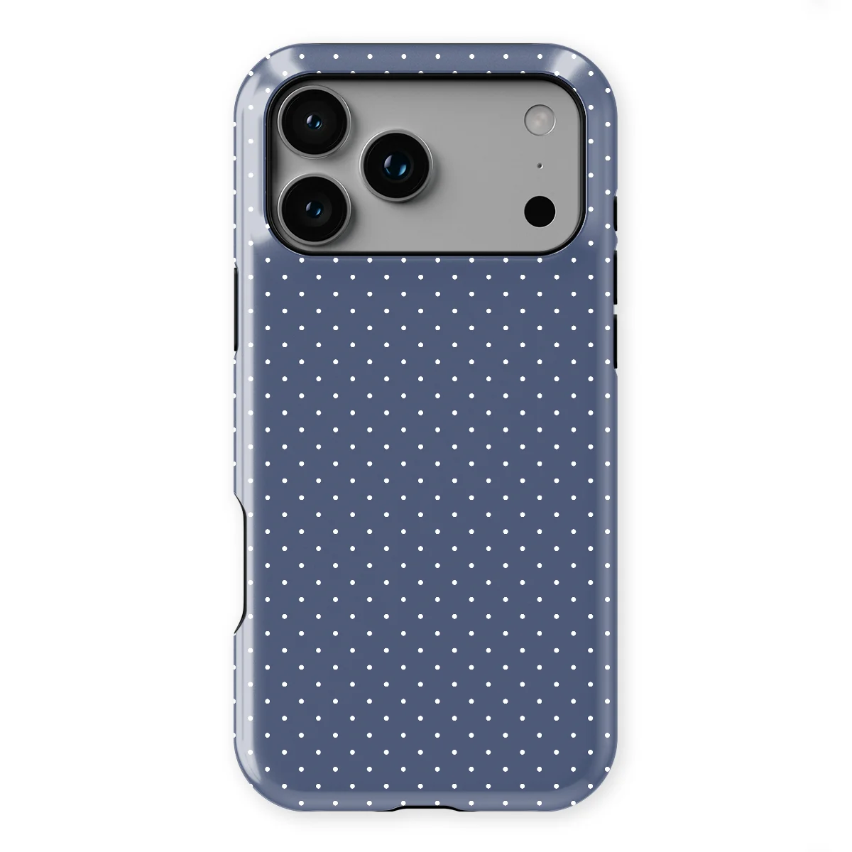 Micro Polka - Indigo Spark - Blue case for iPhone 17 Pro - Image 1