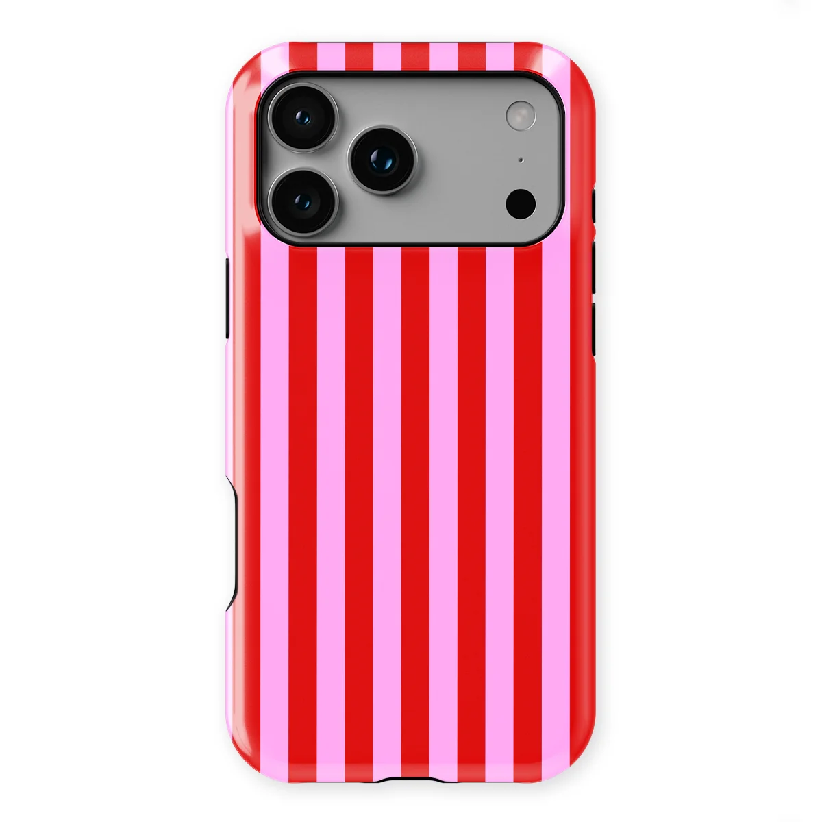 Stripes - Candy Stripes - Red/Pink/Multicolor for iPhone 17 Pro