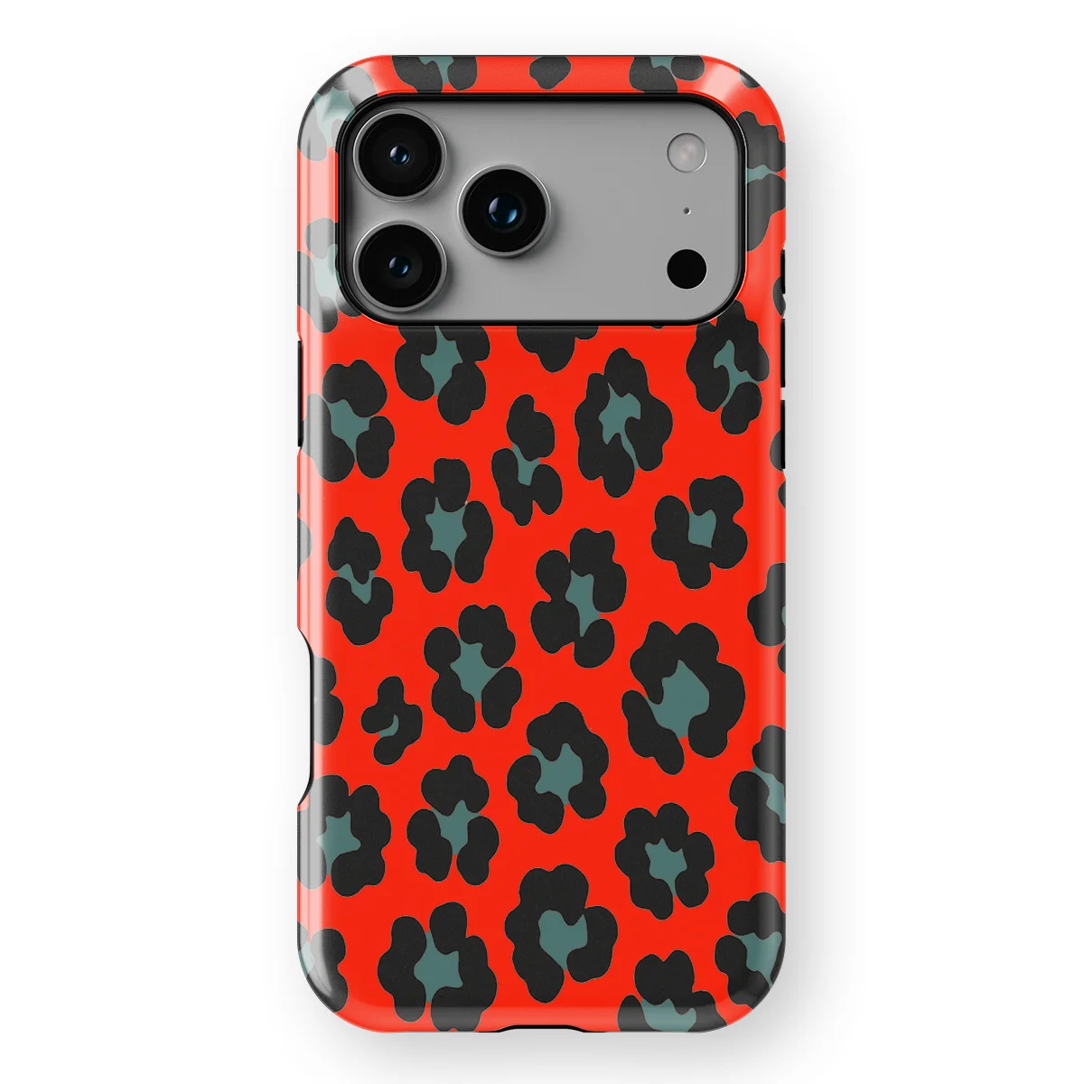Animals - Jungle Blaze - Red/Blue for iPhone 17 Pro Max
