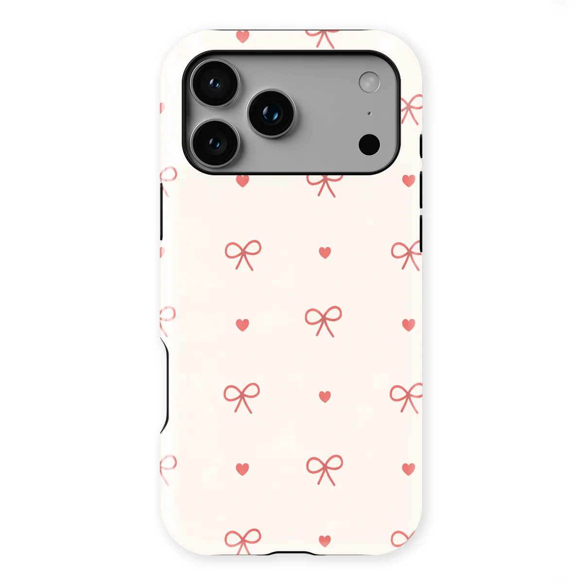 Little Love - Sweet Bows - White/Red/Multicolor case for iPhone 17 Pro Max - Image 1